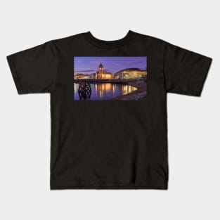 Cardiff Bay Dusk Kids T-Shirt